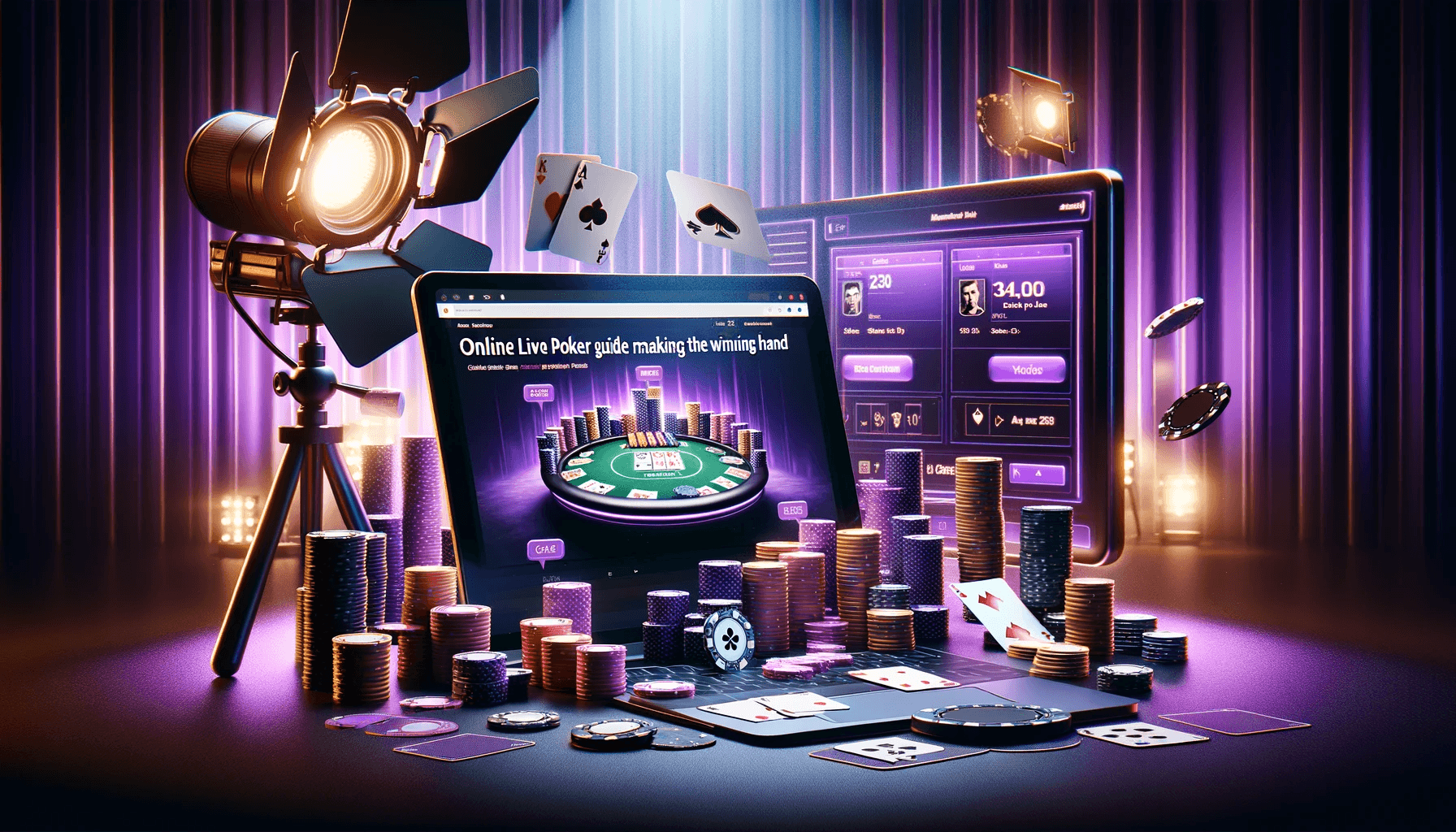 在线现场扑克获胜手牌指南 image